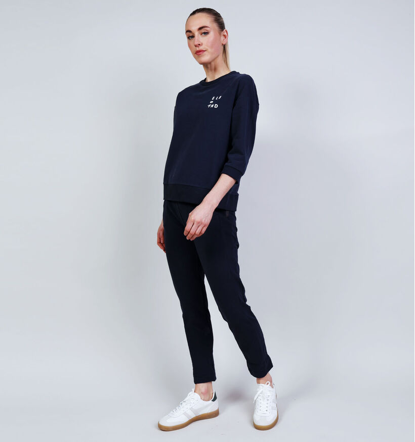 Elbsand Parvin Donkerblauwe Sweater voor dames (374226)