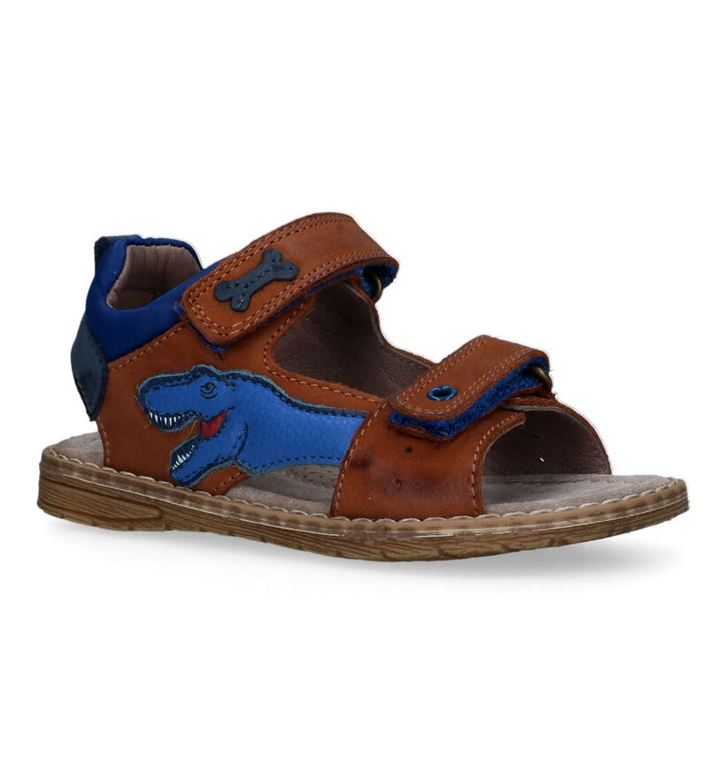 STONES and BONES Dinos Cognac Sandalen voor jongens (322124)