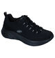 Skechers Arch Fit Zwarte Sneakers in stof (293948)