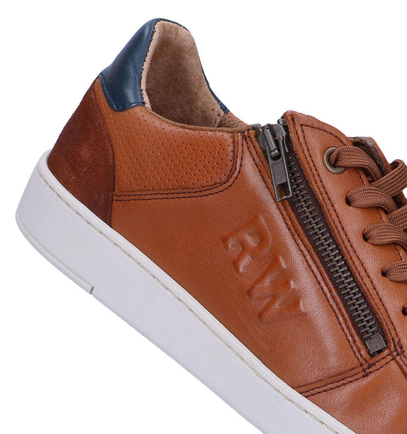 River Woods Lex Cognac Veterschoenen voor heren (323068) - geschikt voor steunzolen