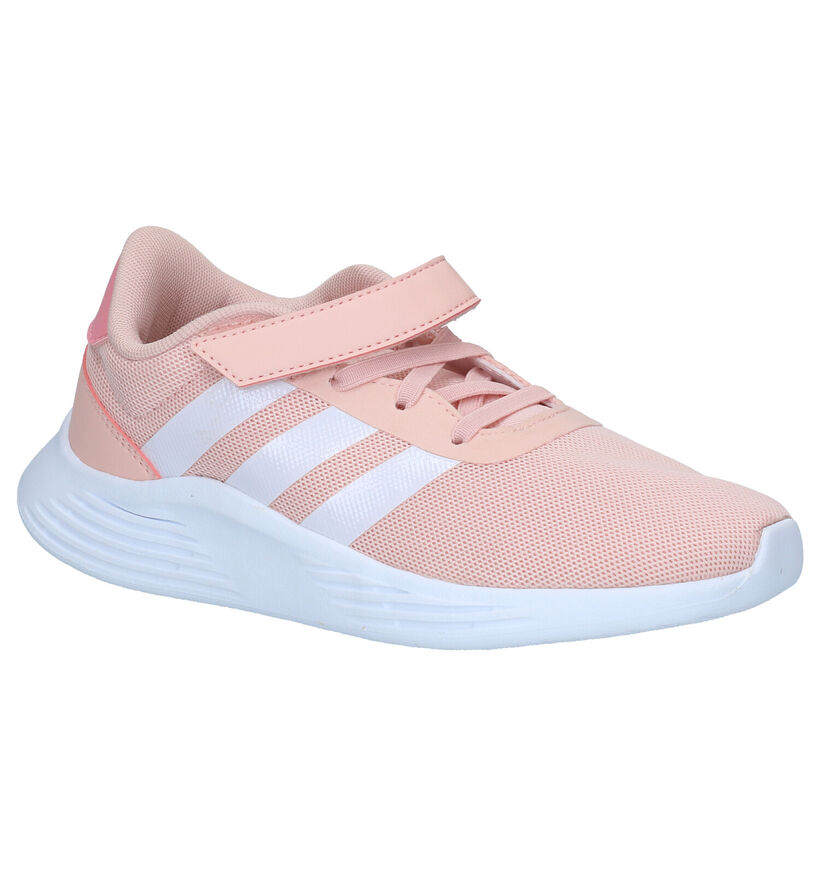 adidas Lite Racer 2.0 Roze Sneakers in kunstleer (293302)