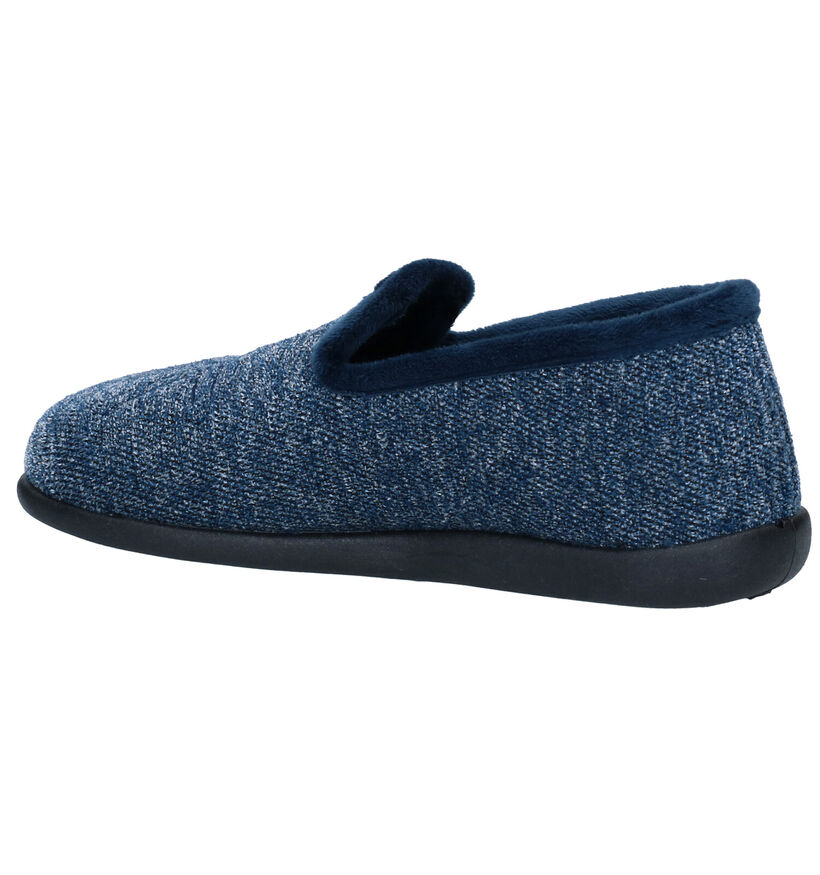 Milo & Mila Pantoufles fermées en Bleu pour garçons (332280)