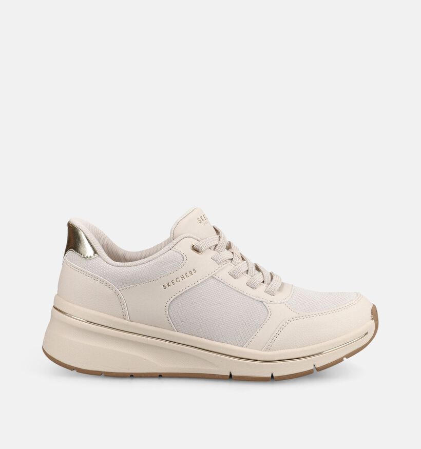 Skechers Billion Flex Ecru Slip-ins voor dames (376926) - geschikt voor steunzolen