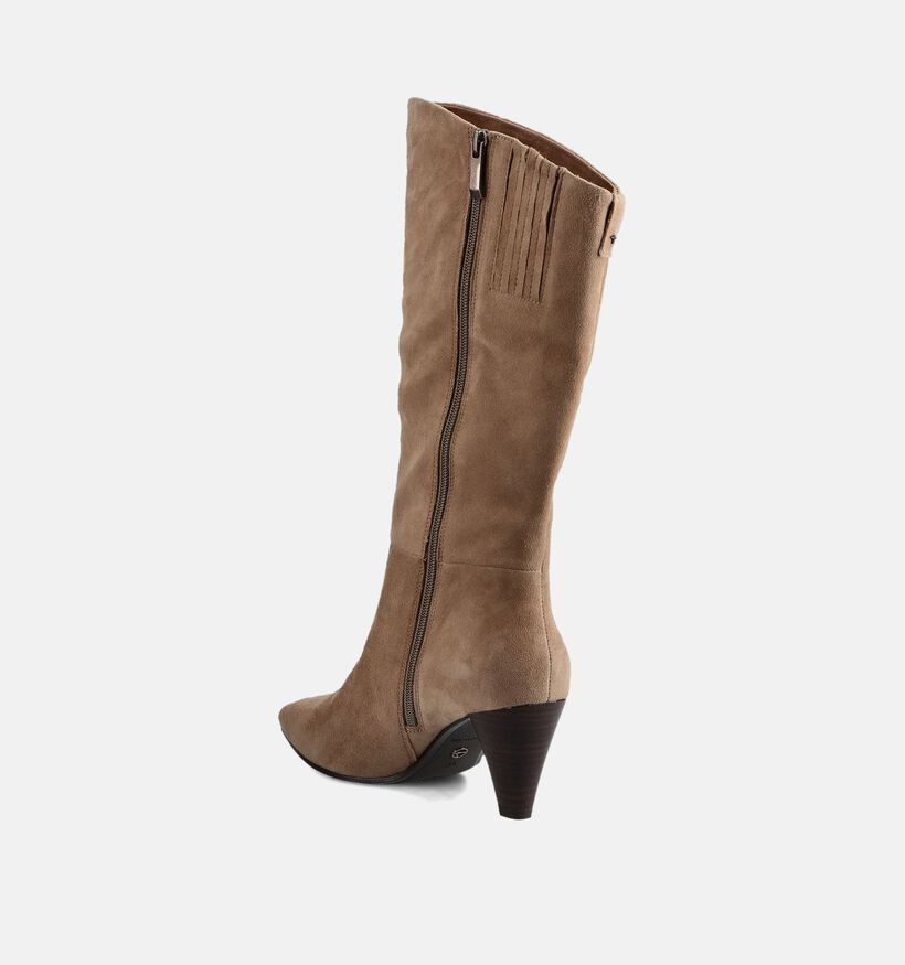 Tamaris Lichtbruine Knielaarzen voor dames (365041)