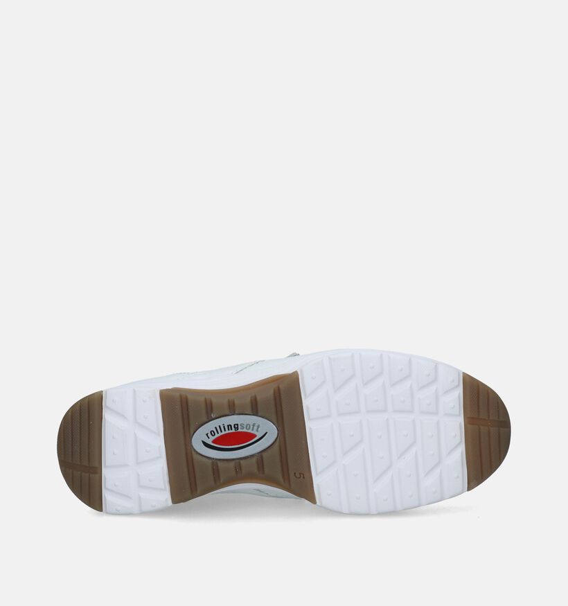 Gabor Rollingsoft Witte Sneakers voor dames (336174) - geschikt voor steunzolen