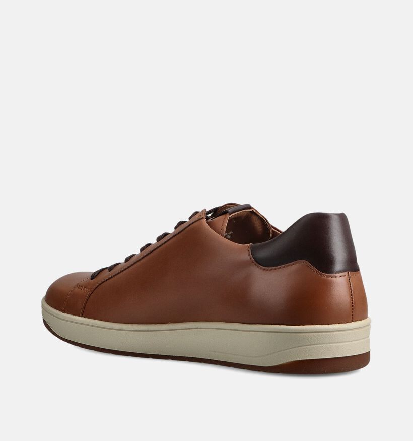 Mephisto Randy Cognac Veterschoenen voor heren (370188) - geschikt voor steunzolen