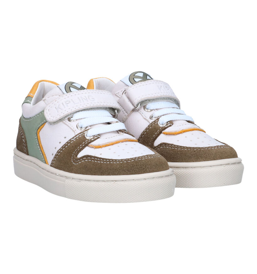 Kipling Hugo 1B Bruine Sneakers voor jongens (324076) - geschikt voor steunzolen