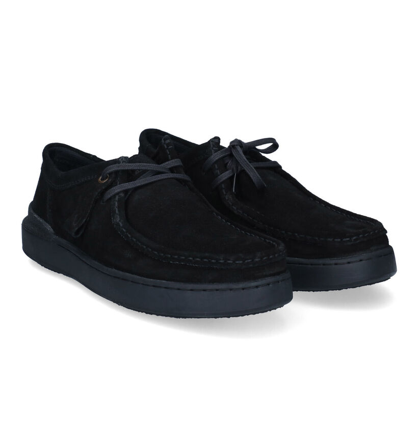 Clarks Courtlite Wally Chaussures à lacets en Noir pour hommes (313689) - pour semelles orthopédiques