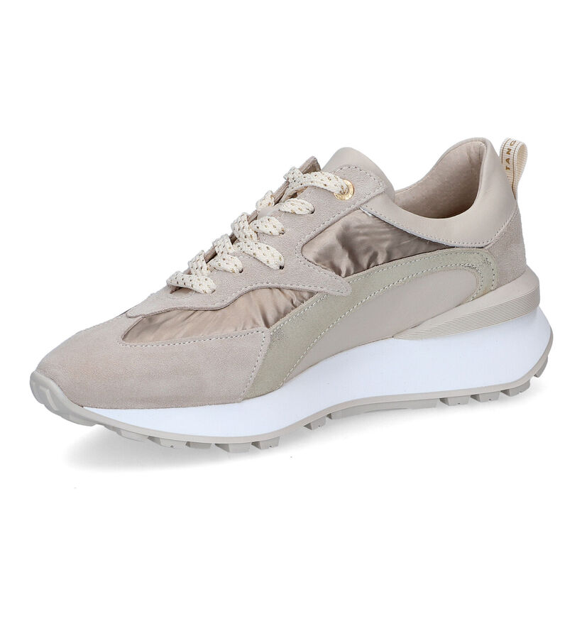 Tango Norah Beige Sneakers voor dames (307997) - geschikt voor steunzolen