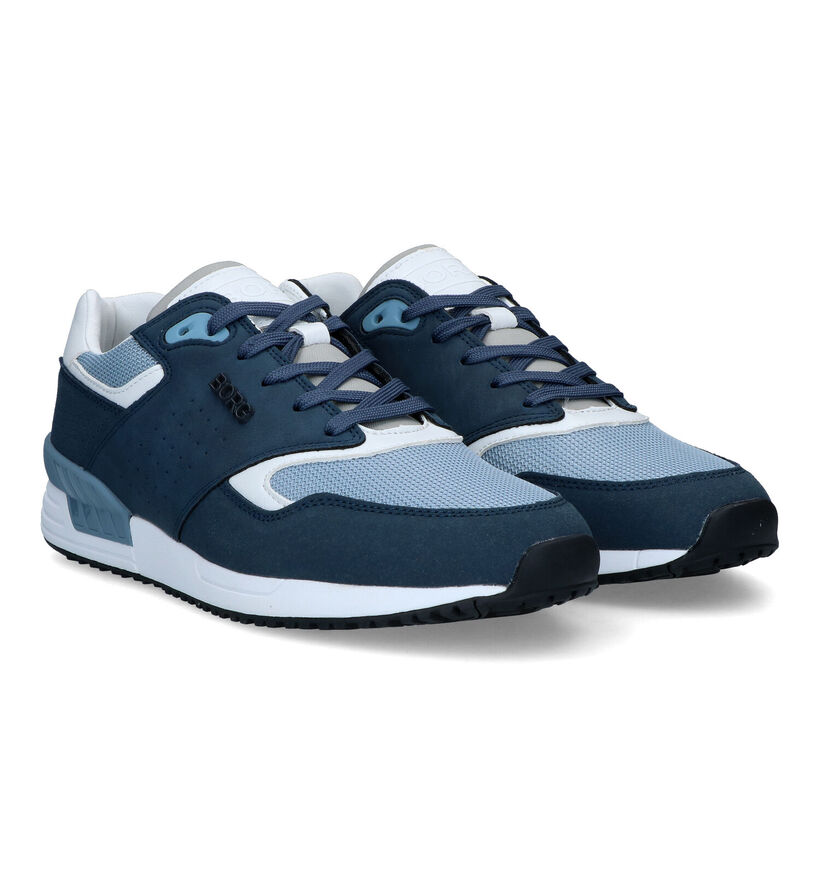 Björn Borg Baskets basses en Bleu pour hommes (320062) - pour semelles orthopédiques