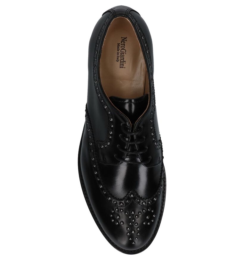 NeroGiardini Oxford Veterschoenen Zwart in leer (226582)