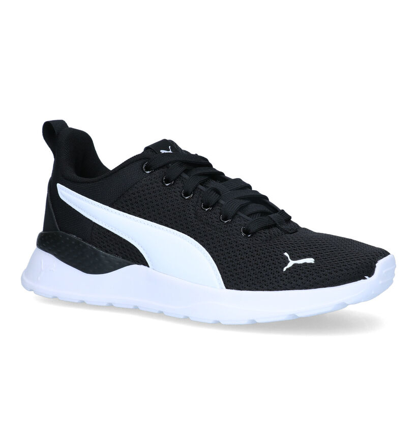 Puma Anzarun Lite Zwarte Sneakers voor jongens, meisjes (326357) - geschikt voor steunzolen