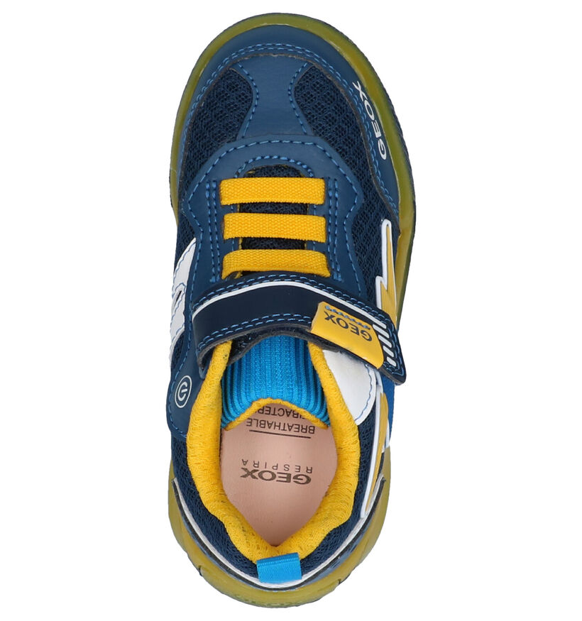 Geox Baskets en Bleu en cuir (265796)