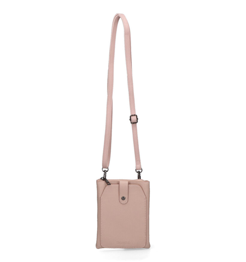 Signatur Roze Crossbody Telefoontasje in kunstleer (325878)