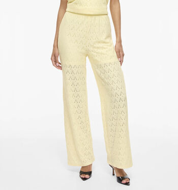 Vila Broeken Pastel Yellow