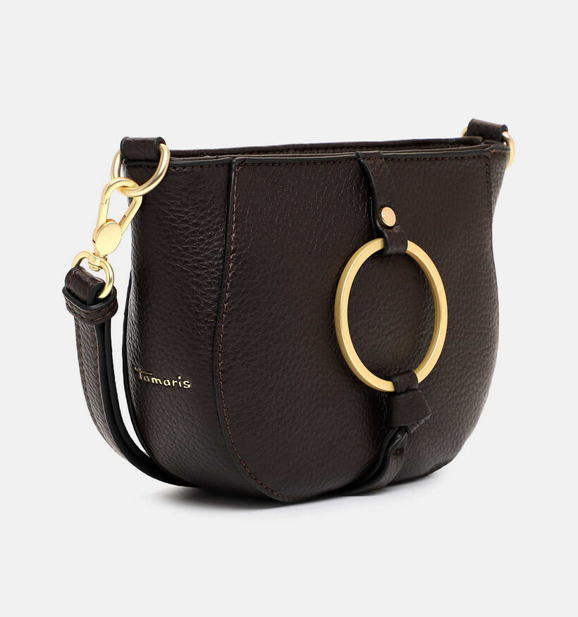 Tamaris Maischa Donkerbruine Crossbodytas voor dames (378723)