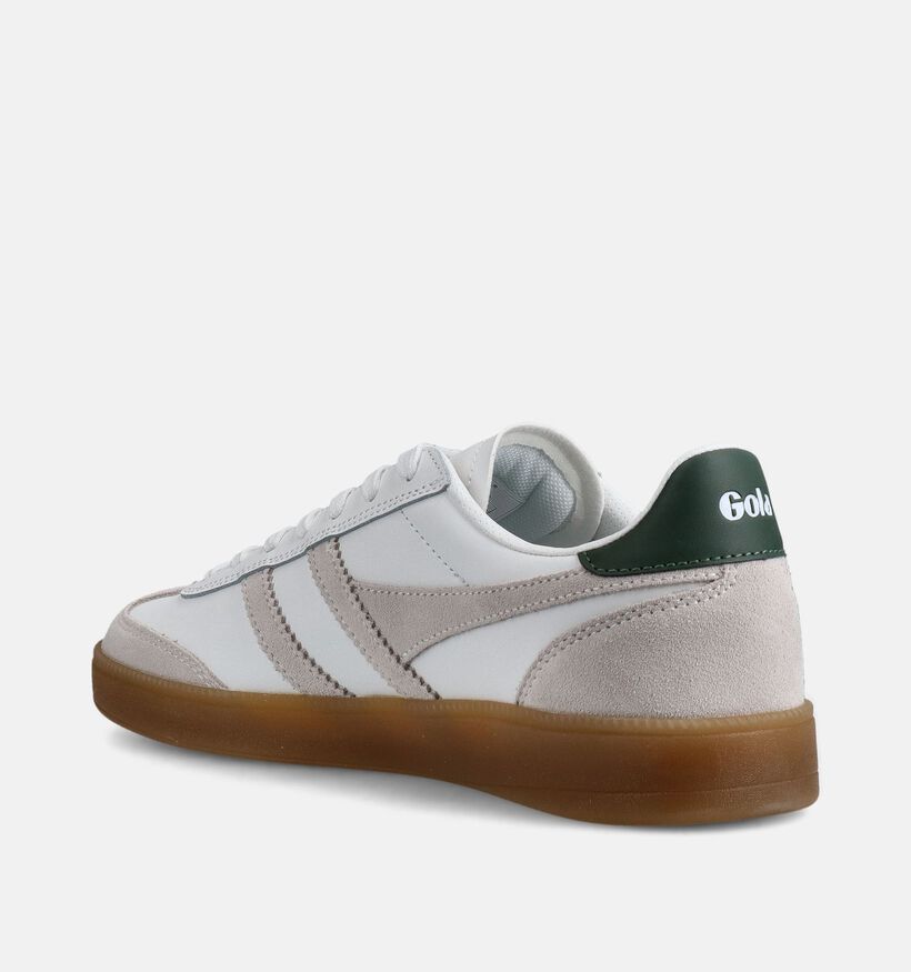 Gola Viper Leather Witte Sneakers voor dames (368330) - geschikt voor steunzolen