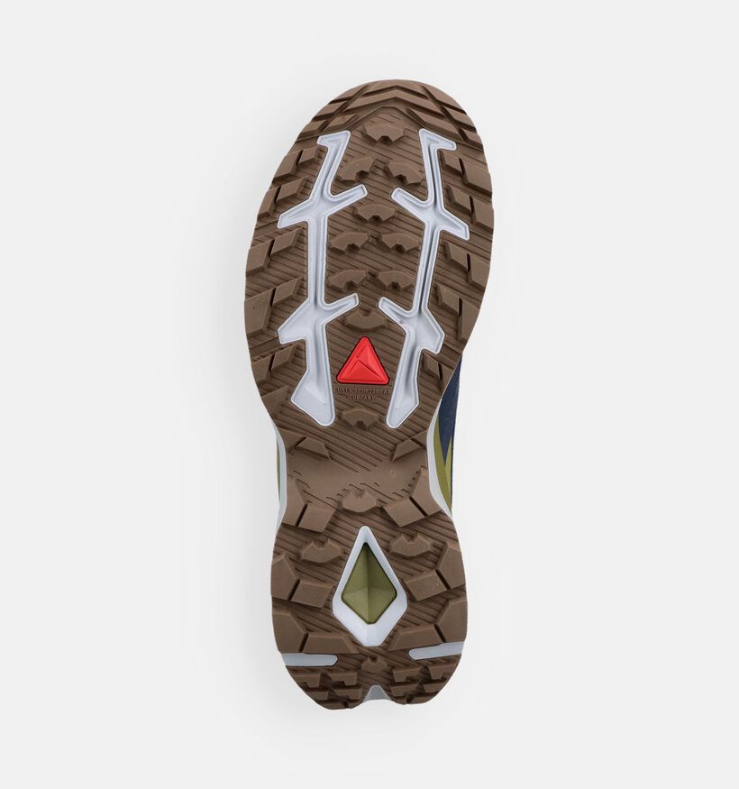 Dachstein Silvretta Lite Donkerblauwe/Groene Wandelschoenen voor heren (372970) - geschikt voor steunzolen