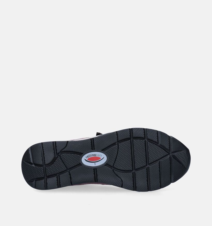 Gabor Rollingsoft Baskets en Mauve pour femmes (344780) - pour semelles orthopédiques