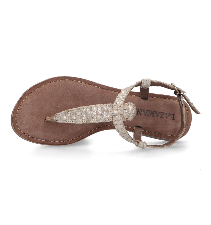 Lazamani Gouden Sandalen voor dames (334488)