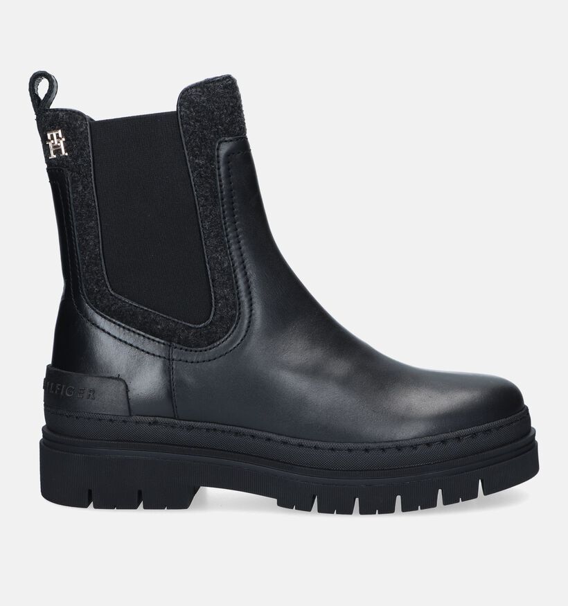 Tommy Hilfiger Feminine Boots Chelsea en Noir pour femmes (329335)