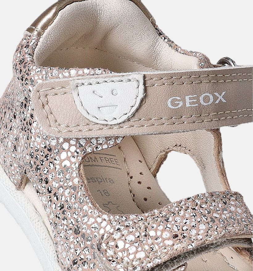 Geox Macchia Sandales pour bébé en Beige pour filles (352944)
