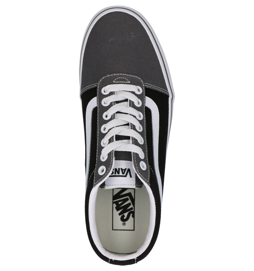 Vans Ward Baskets de skate en Noir pour hommes (337028)