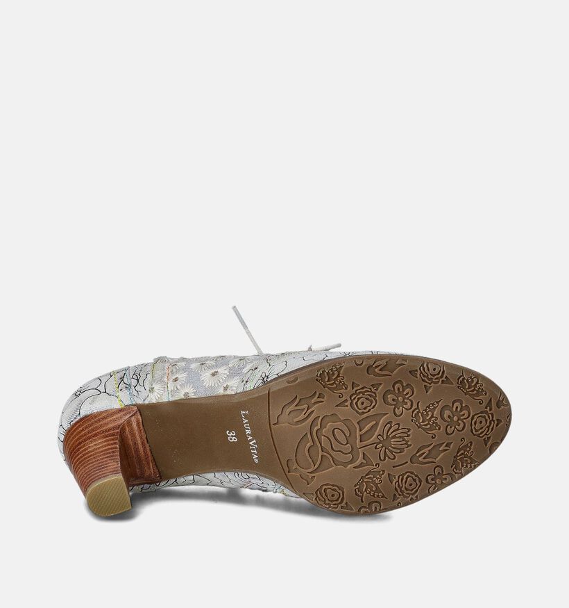 Laura Vita Alcbaneo Chaussures à lacets en Beige pour femmes (356716)