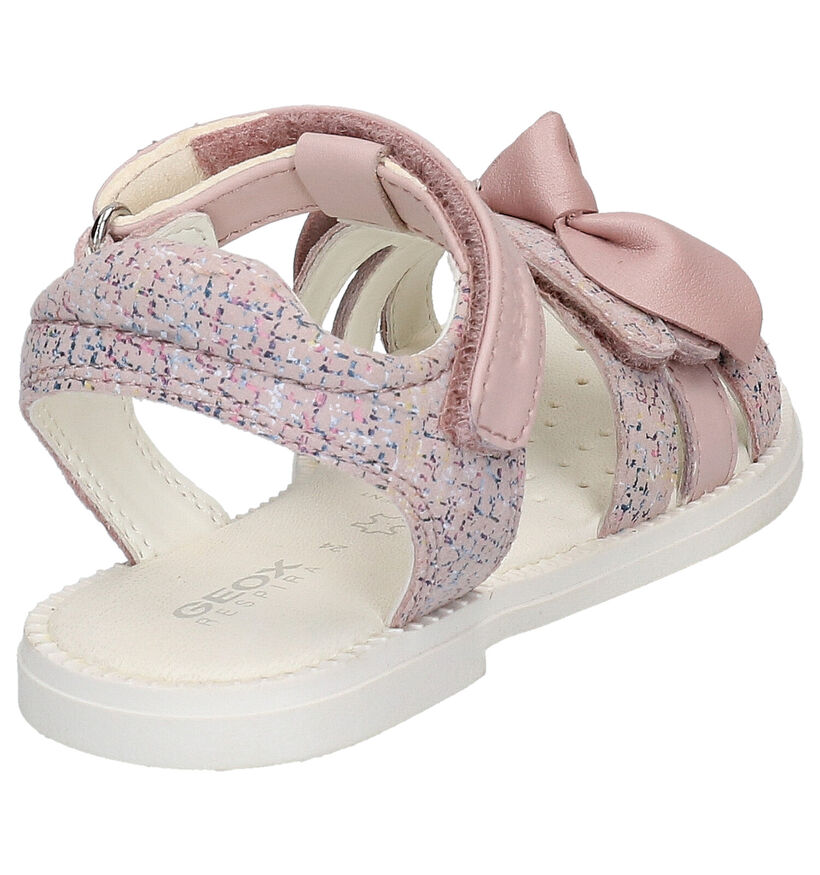 Geox Sandales en Rose en cuir (267450)