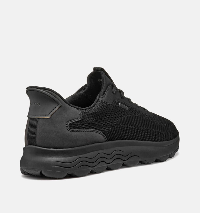 Geox Spherica Plus Chaussures à lacets en Noir pour hommes (351635) - pour semelles orthopédiques