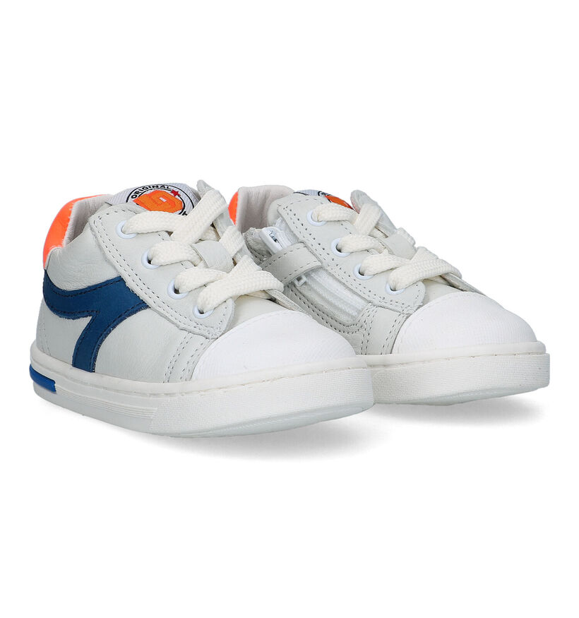 Little David Bex B Chaussures à babé en Blanc pour garçons (324043) - pour semelles orthopédiques