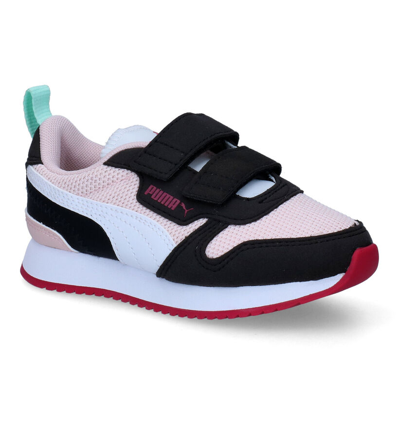 Puma R78 Baskets en Blanc pour filles (318763) - pour semelles orthopédiques