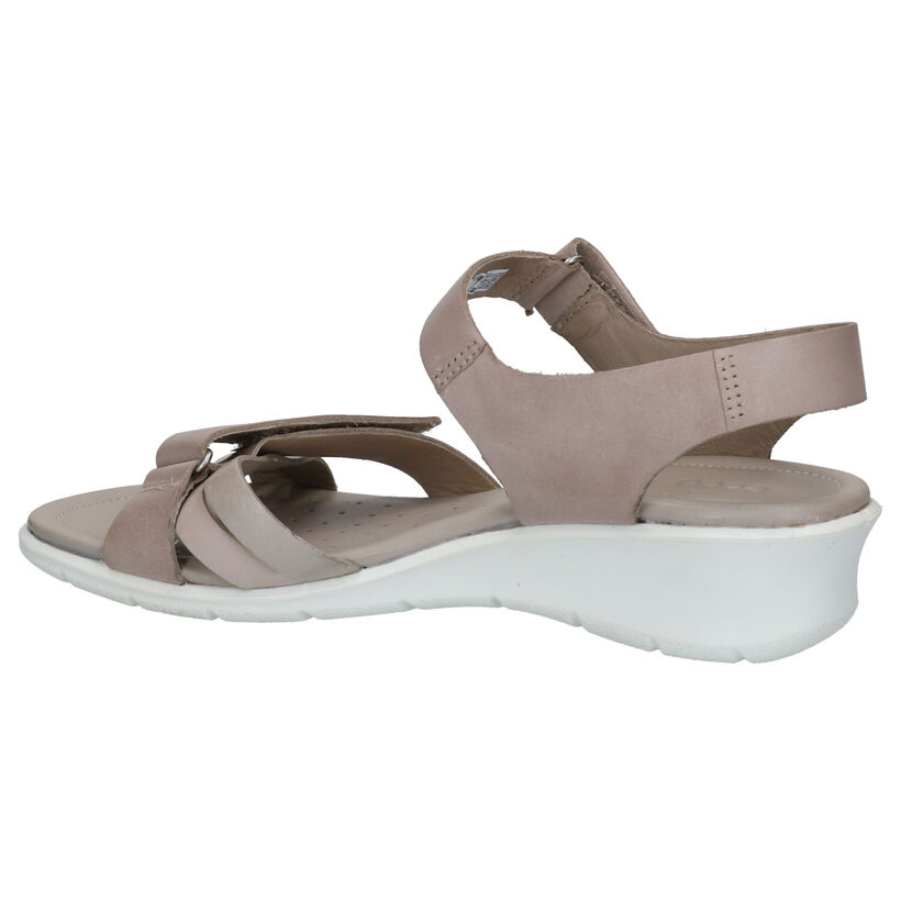 Ecco Felicia Sandales en Gris en cuir (269690)