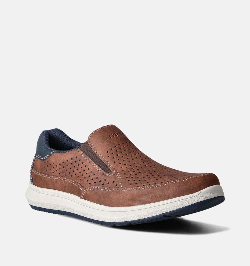 Rieker Chaussures confort en Cognac pour hommes (354811) - pour semelles orthopédiques