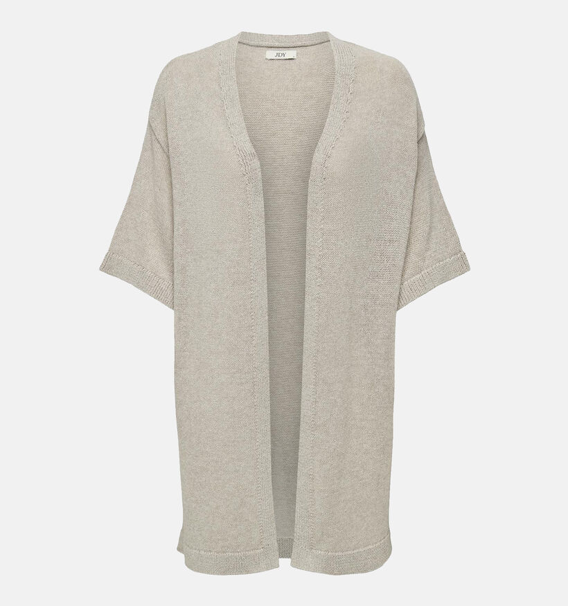 JDY Shine Beige Tricot kimono voor dames (353262)