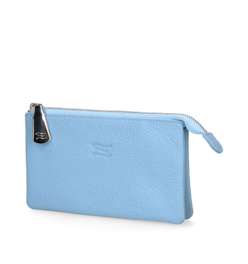 Crinkles Portefeuille en Bleu pour femmes (358110)