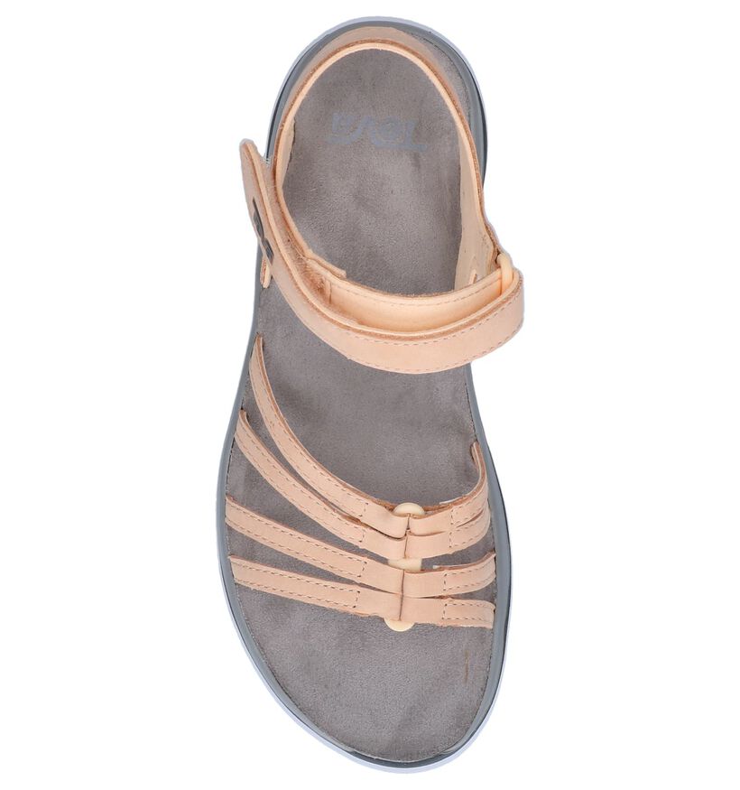 Pasteloranje Sandalen Teva Elzada in nubuck (242643)