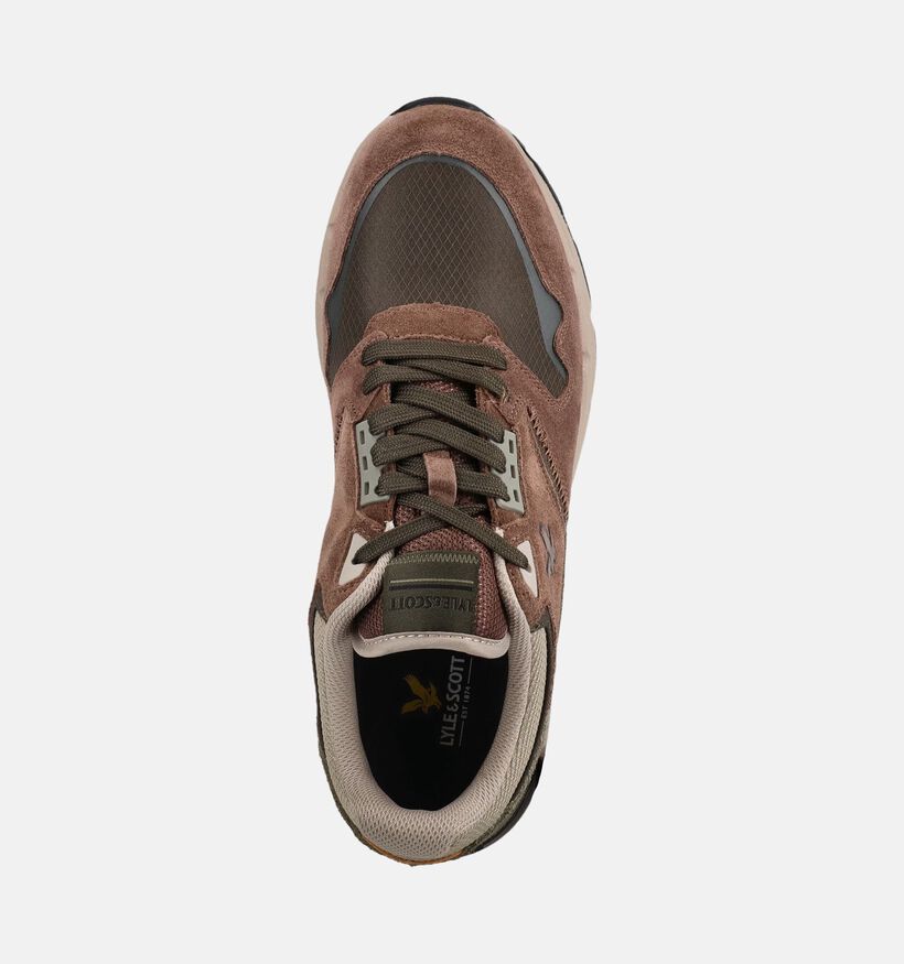 Lyle & Scott Finlay Chaussures &agrave; lacets en Marron pour hommes (378097) - pour semelles orthop&eacute;diques