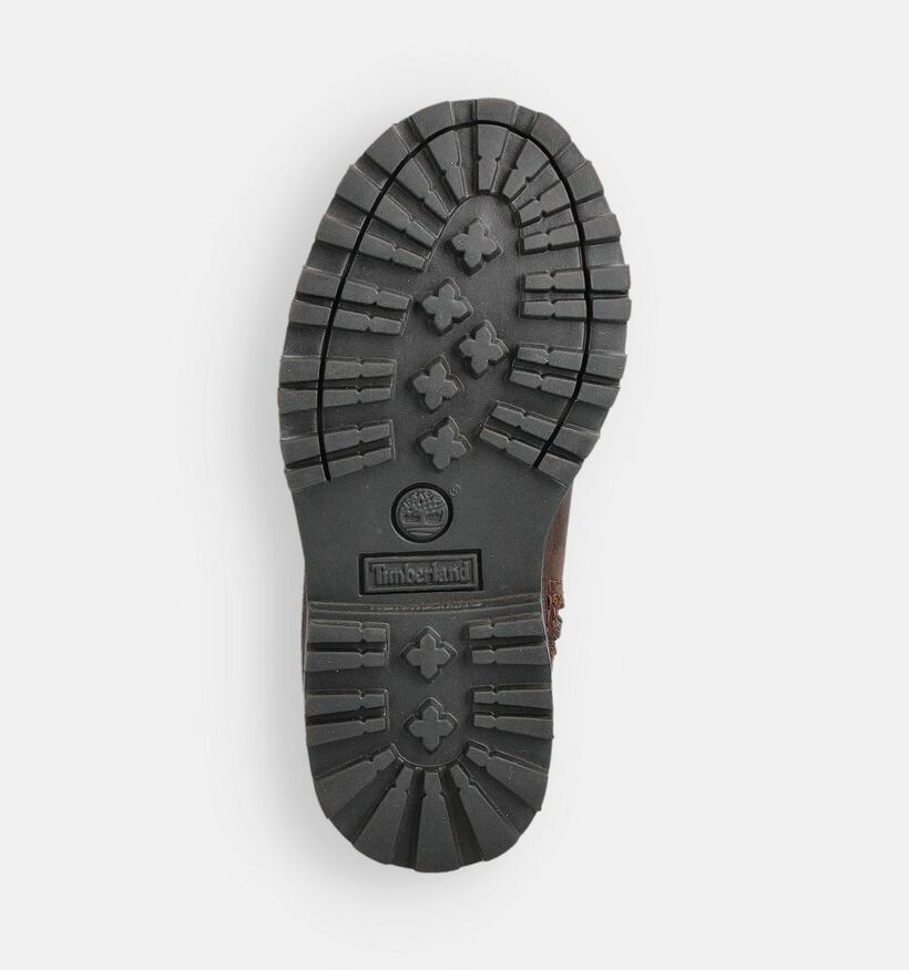 Timberland Courma Bottines Chelsea en Brun foncé pour filles, garçons (359989) - pour semelles orthopédiques