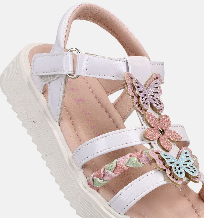 Milo & Mila Butterflies Witte Sandalen voor meisjes (372947)