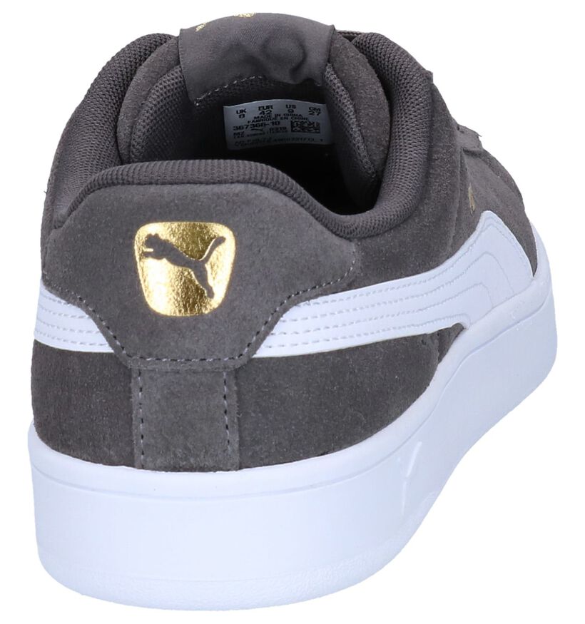 Puma Baskets basses en Noir en cuir (252600)