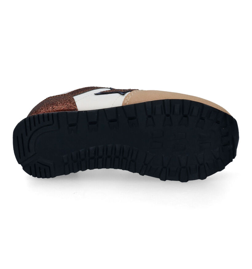 Milo & Mila Baskets basses en Beige pour filles (313162)