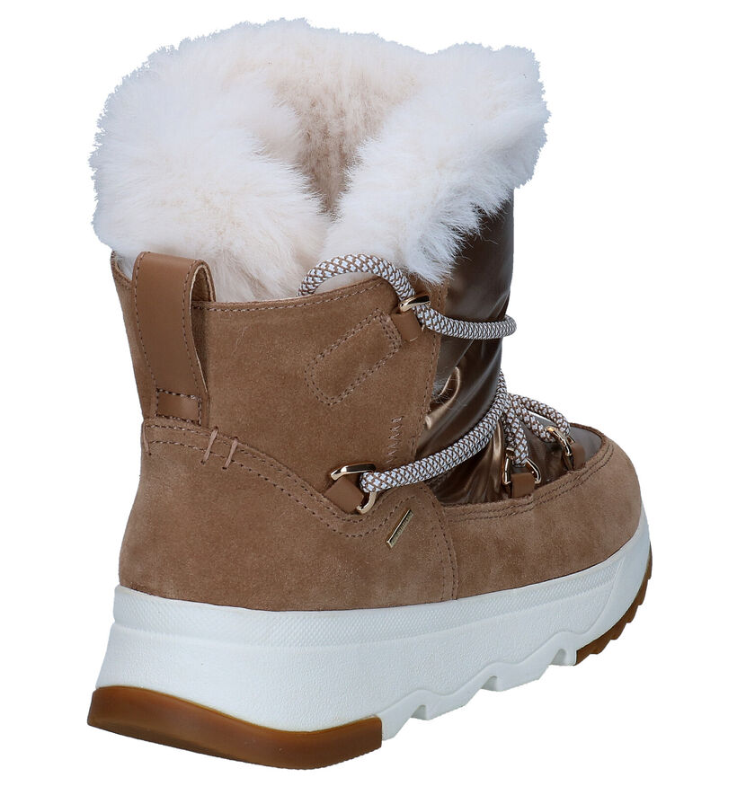 Geox Bottes de neige en Gris en daim (294746)