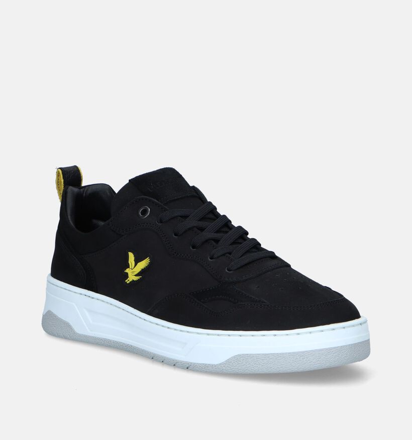 Lyle & Scott Zwarte Veterschoenen voor heren (348709) - geschikt voor steunzolen