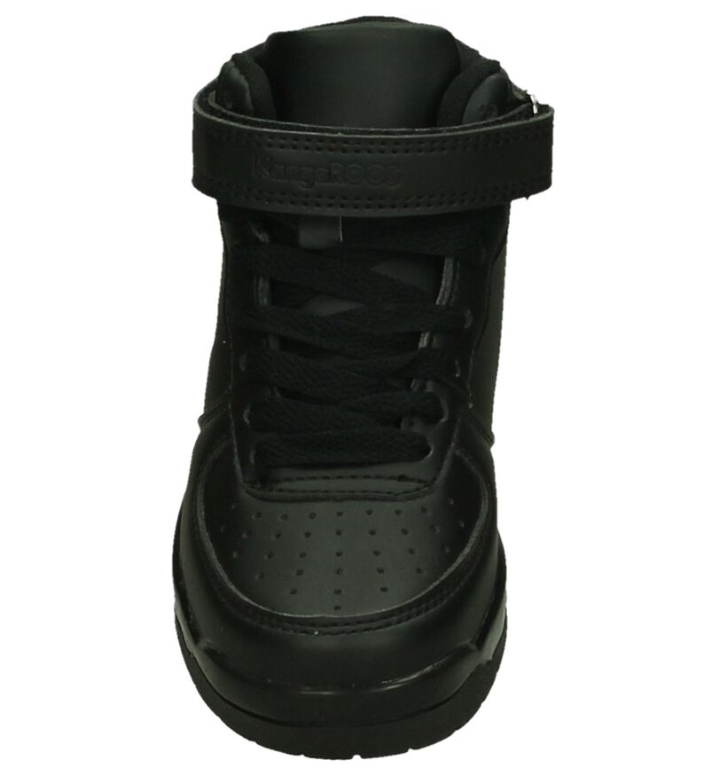 Kangaroos Hoge Sneakers met Lichtjes Zwart, , pdp