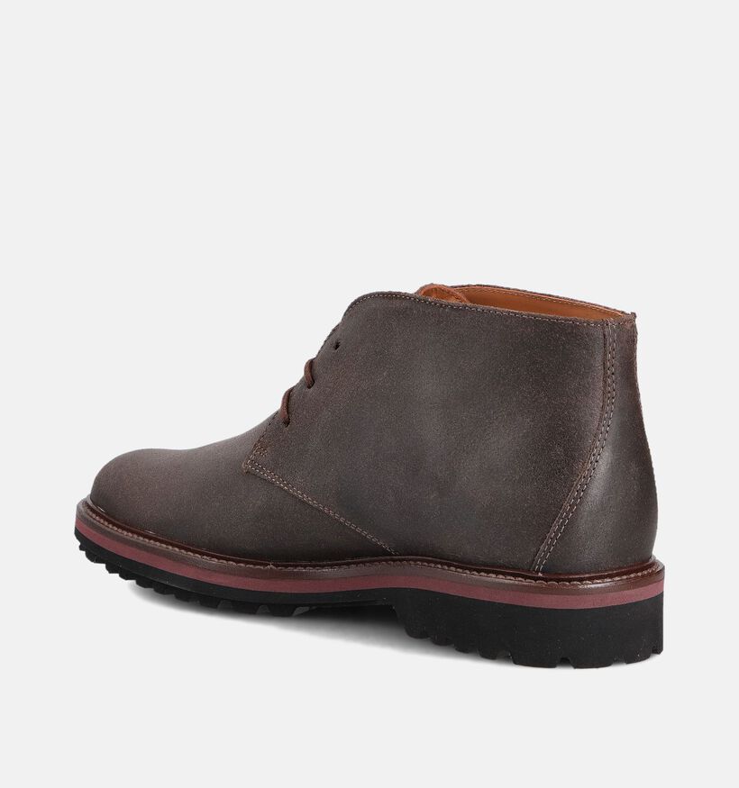 Mephisto Berto Old Velours Chaussures classiques en Marron pour hommes (379016) - pour semelles orthop&eacute;diques