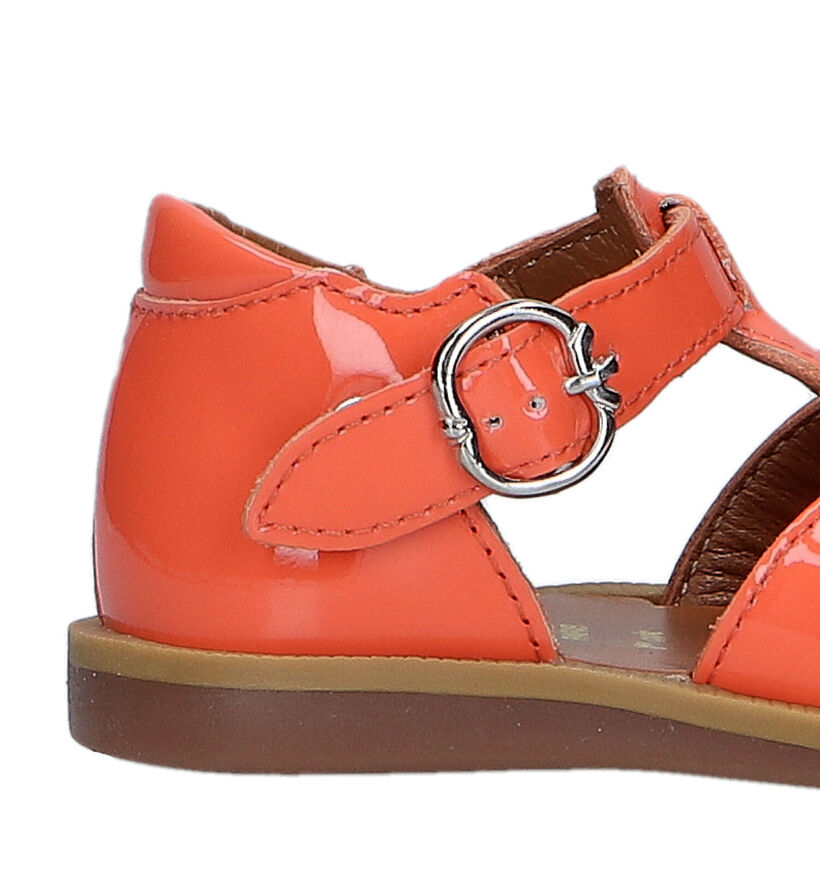 Pom d'Api Poppy Buckle Sandales en Rose pour filles (322871)