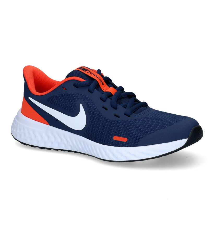 Nike Revolution Baskets en Bleu en synthétique (293616)