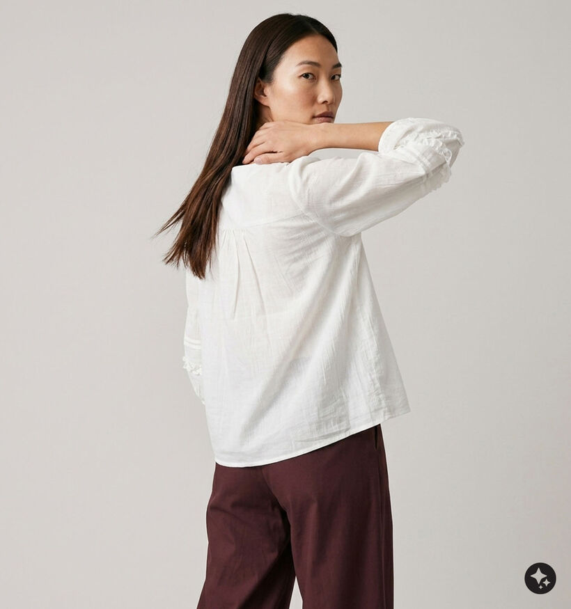 Vero Moda Leslie Witte Blouse voor dames (377608)