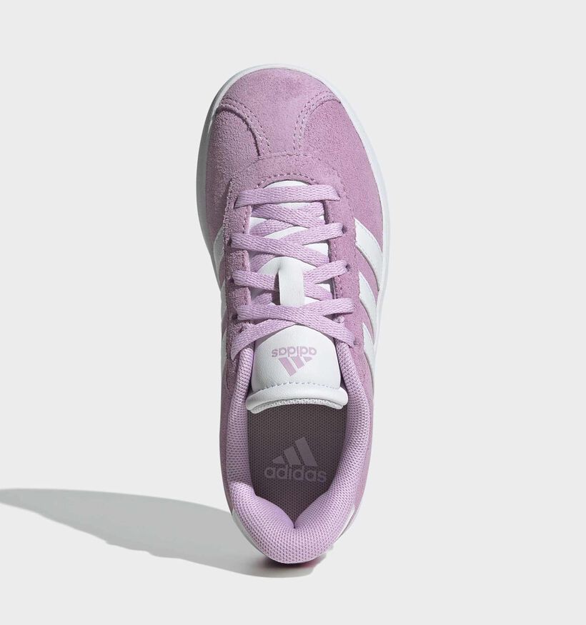 adidas VL Court 3.0 Baskets en Violet pour filles (366886) - pour semelles orthop&eacute;diques